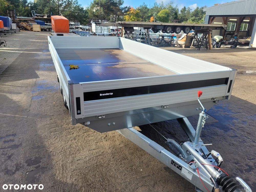 Brenderup PRZYCZEPA 5420 3500KG 417x204x34 cm MOCNA, OTWIERANE BURTY WSZYSTKIE - 9