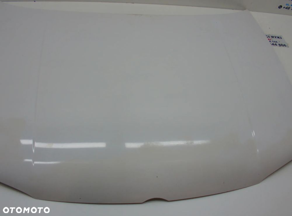 VW Golf IV 4 Maska Biała Pokrywa Silnika - 3