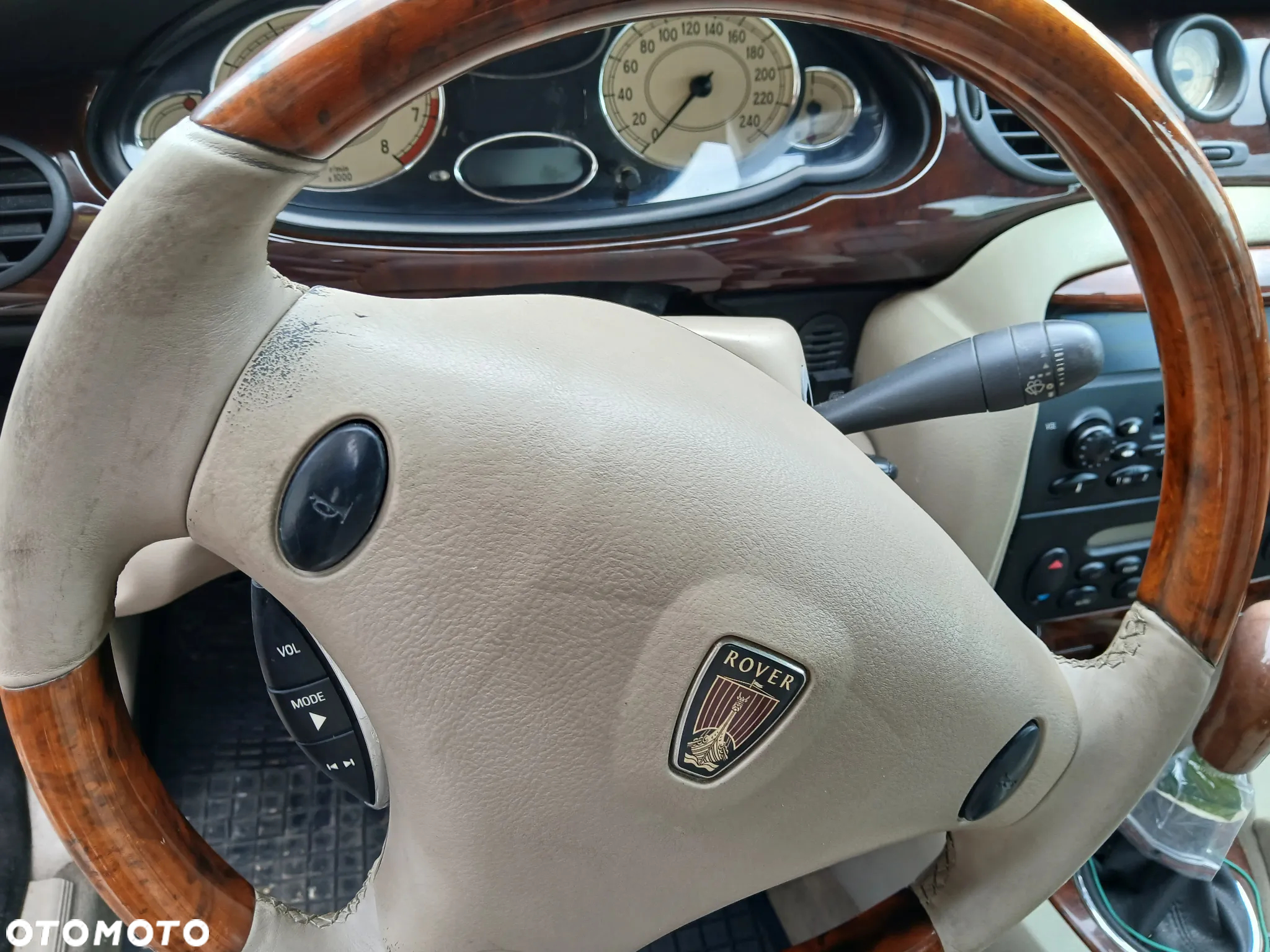 rover 75 fotel kanapa deska kokpit podsufitka boczek podłokietnik licznik panel szyb stacyjka - 3