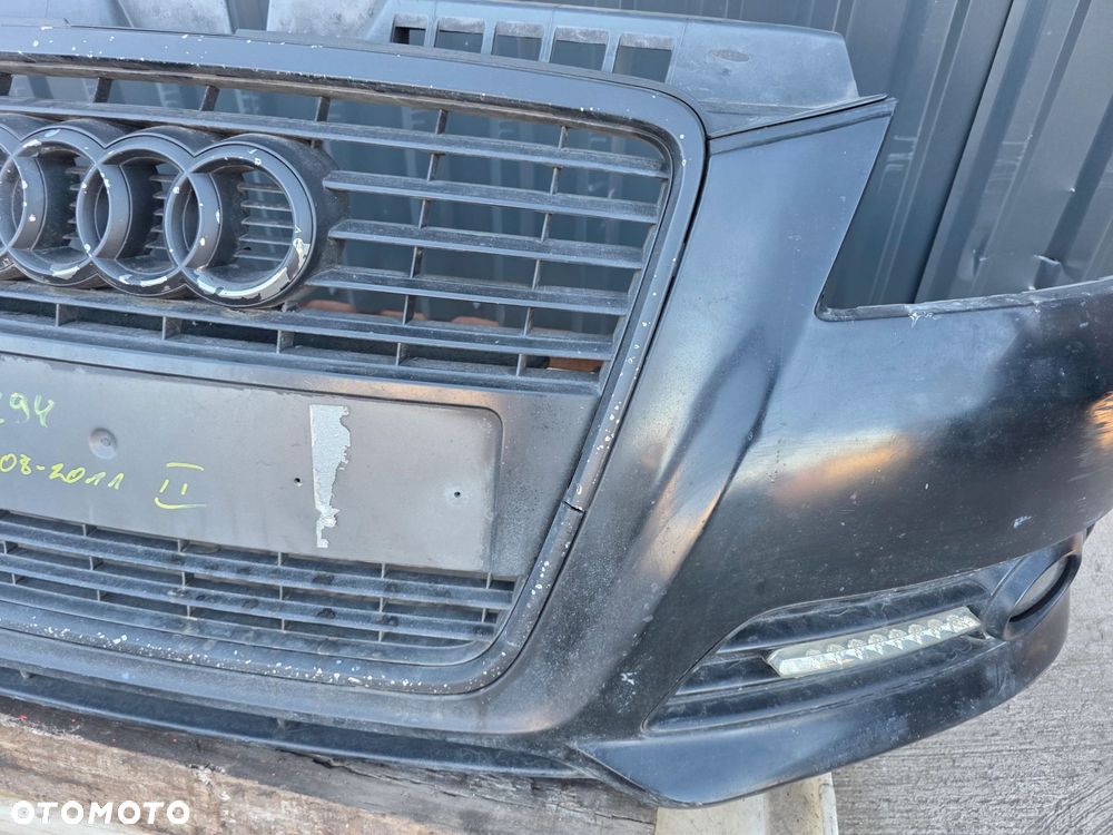 ZDERZAK PRZÓD AUDI A3 8P LIFT 2008-2011 MATOWY KOMPLETNY ! - 7