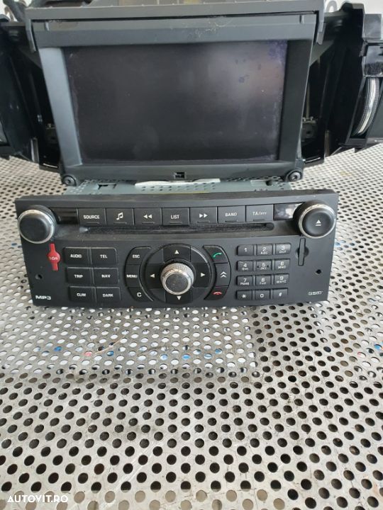 Navigatie Modul Display Navigatie Radio Cd Citroen C6 Model 2006-2012 - 3