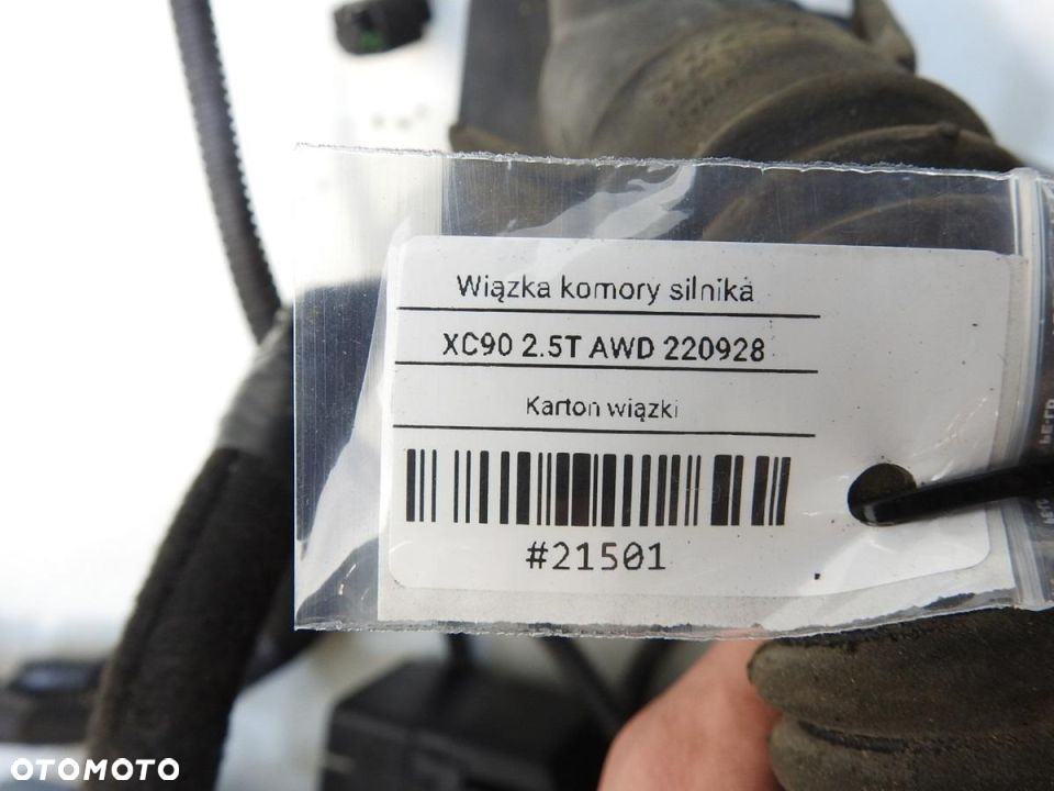 WIĄZKA INSTALACJA KOMORY SILNIKA XC90 I 2.5 T - 11