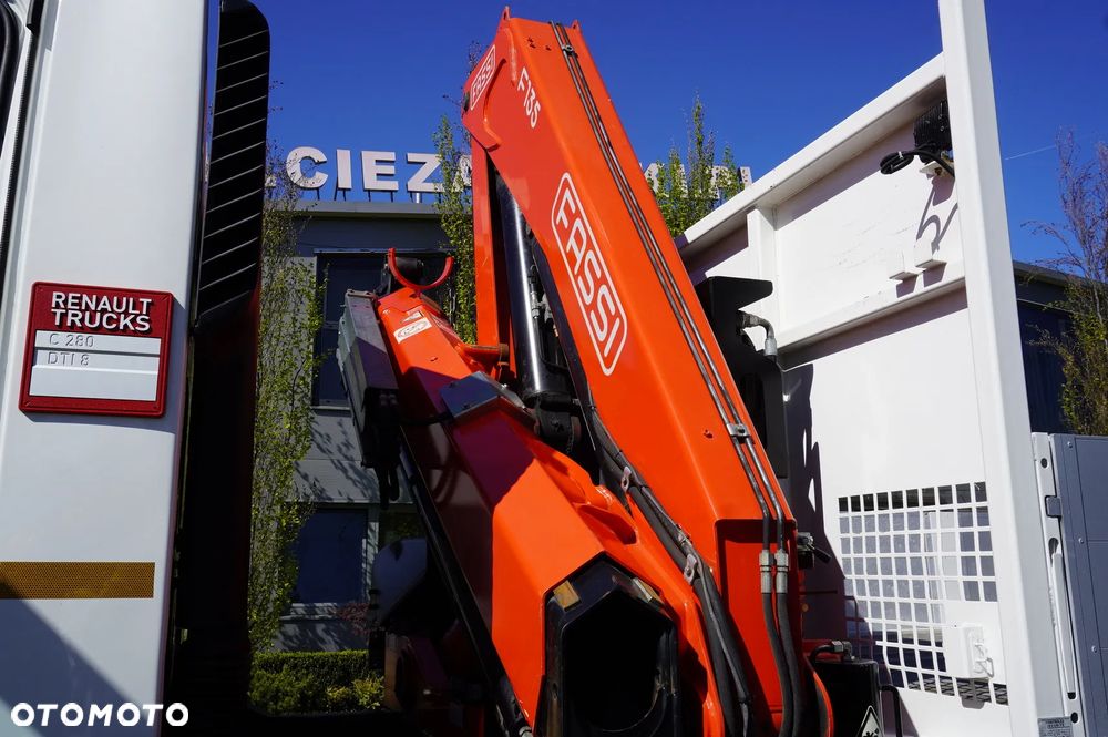Renault C280 DTI 8 / HDS Fassi F135A.0.22 / Pilot / Rotator / Platforma 15 EPAL - 12