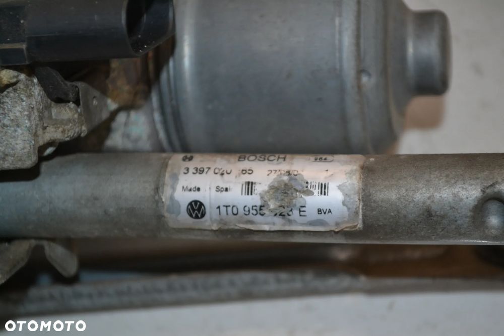 VW TOURAN I MECHANIZM WYCIERACZEK PRZÓD PRZEDNI LEWY 1T0955023E - 3