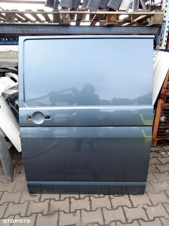 DRZWI LEWE BOCZNE PRZESUWNE PRAWY BOK LD7U VW TRANSPORTER T5 - 1