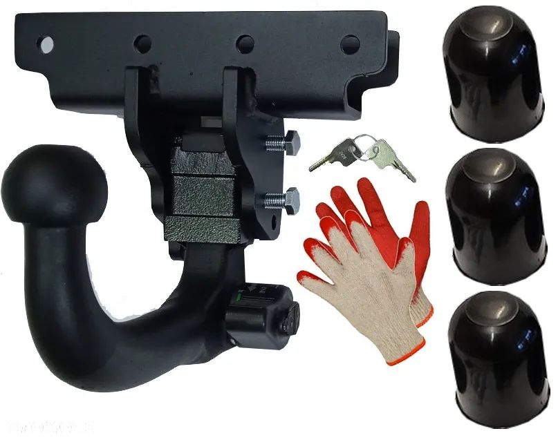 HAK HOLOWNICZY JEEP GLADAITOR od2019 JT WYPINANY PIONOWO ZABEZPIECZONY KLUCZYKIEM - 5