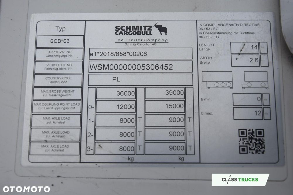 Schmitz Cargobull SKO FP 60 ThermoKing SLXi 300 - 16