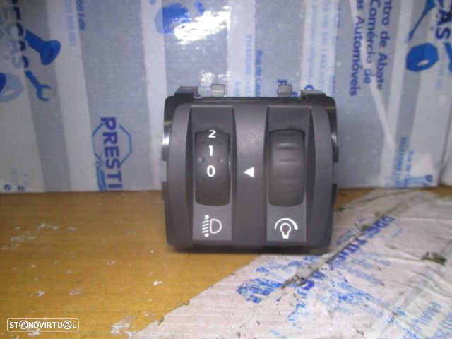 Interruptor 251900567R RENAULT CLIO 4 2015 1.5Dci REGULADOR FAROIS RENAULT CLIO 4 FASE 1 2016 1.5DCI 75CV 5P BRANCO - 1