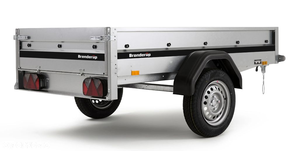 Brenderup Przyczepa BRENDERUP 1203 750kg, wym. 204x116cm, lekka towarowa! - 3