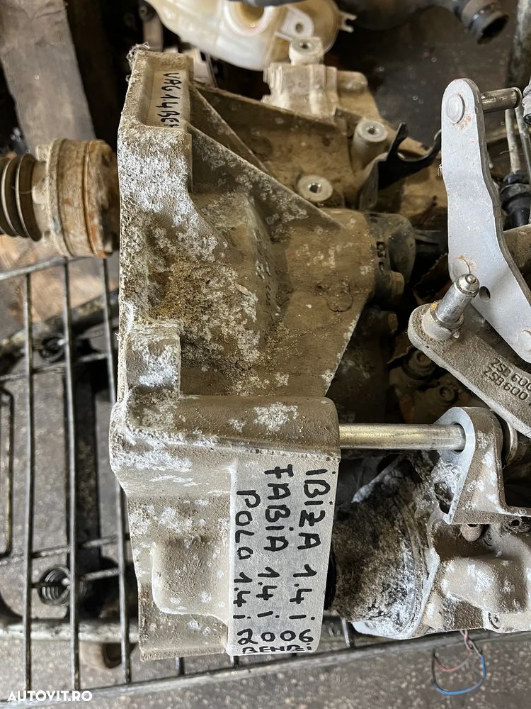 Cutie de viteze manuala Skoda Fabia 1 Seat Ibiza Cordoba VW Polo 1,4 benzina - 5