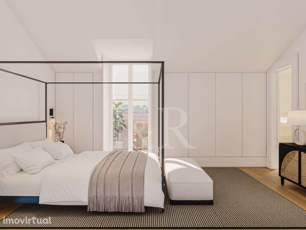 Apartamento T2 com varandas e estacionamento, Arroios, Lisboa - Grande imagem: 4/33