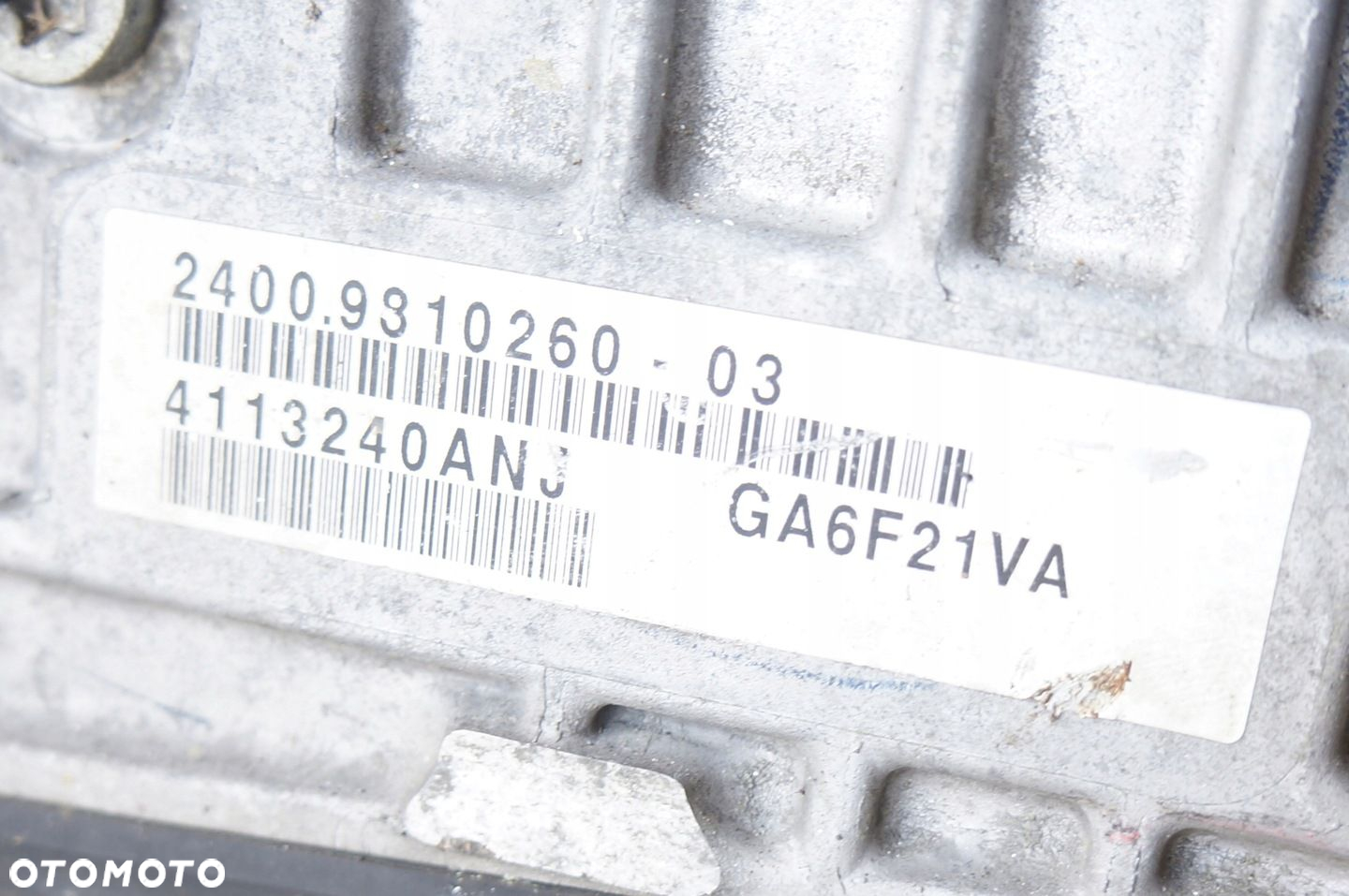 SKRZYNIA BIEGÓW AUTOMAT MINI R56 R57 COUNTRYMAN R60 1.6 GA6F21VA - 7