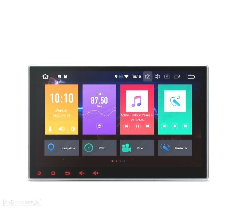 AUTO RADIO GPS UNIVERSAL 2 DIN ECRA TACTIL 10.1" B - 1