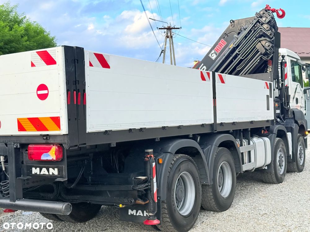 MAN * MAN 41.440 TGS * Napęd 8x6 * HDS Kran Hiab 700 E-9 HIPRO * 22 M * Energetyka * Sprowadzony * - 36