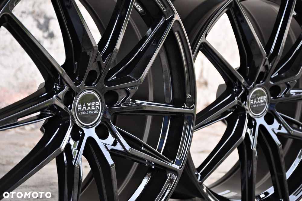 HX08F BL FELGI HAXER 19 5x112 AUDI A4 A5 A6 C7 C8 - 9