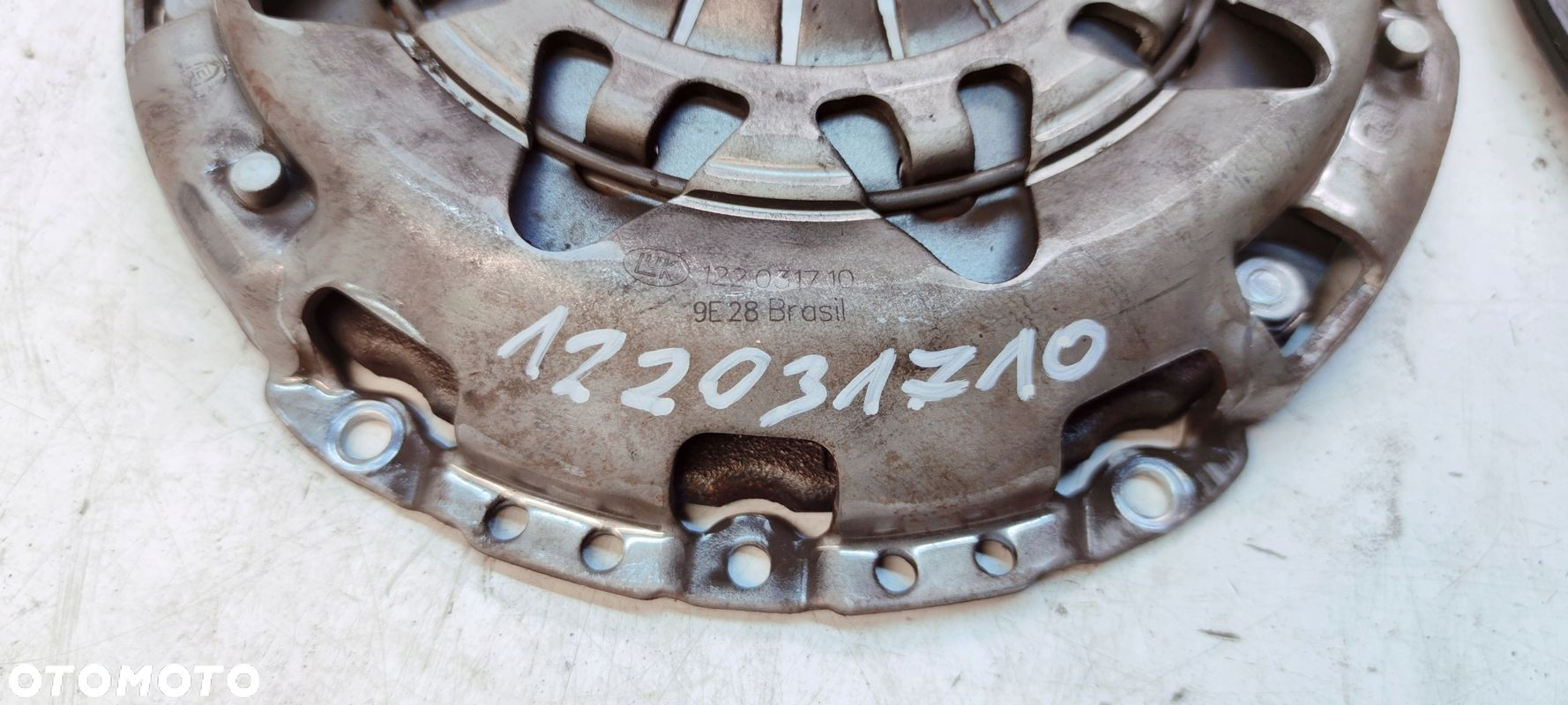 SPRZĘGŁO TARACZA DOCISK AUDI VOLKSWAGEN SEAT SKODA 1.6 MPI BSE 122031710 - 2
