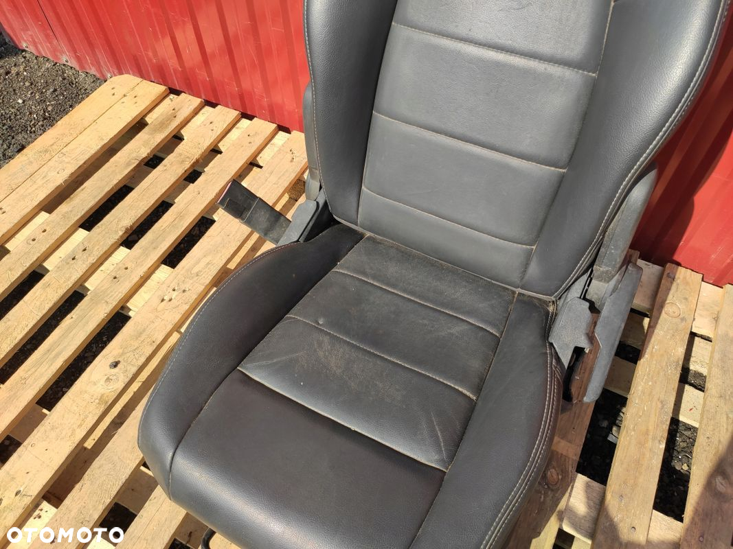 JEEP COMPASS I LIFT FOTEL KIEROWCY LEWY PRZÓD SKÓRA ŁADNY - 8