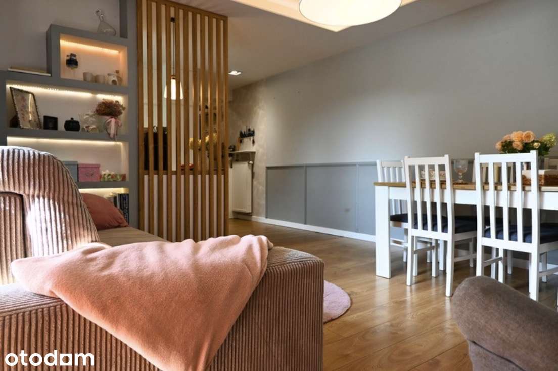 Apartment 59m- parter/2balkony/ogródek/garaż/komórk/pełne wyposażenie