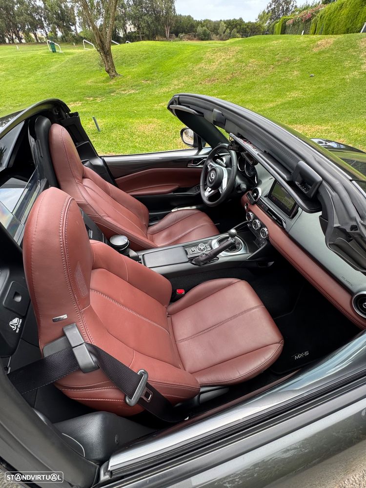 Mazda MX-5 MZR 2.0 RF Sky.Excell. Navi Brown Leather - 21