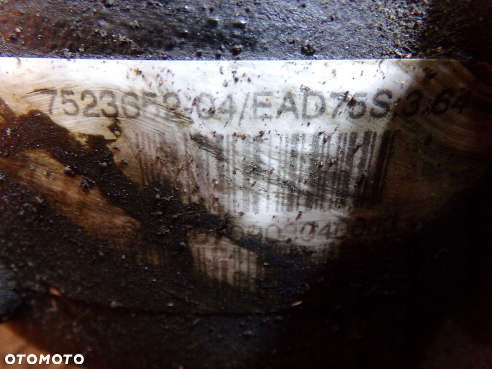 BMW X3 E83 3.0 B 06r 231KM most dyfer przod 7523652 7524045 - 5
