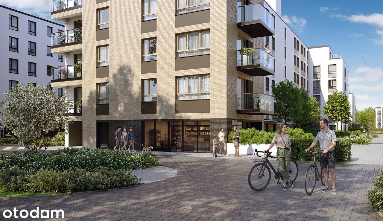 3-pokojowe mieszkanie 59m2 + balkon Bezpośrednio