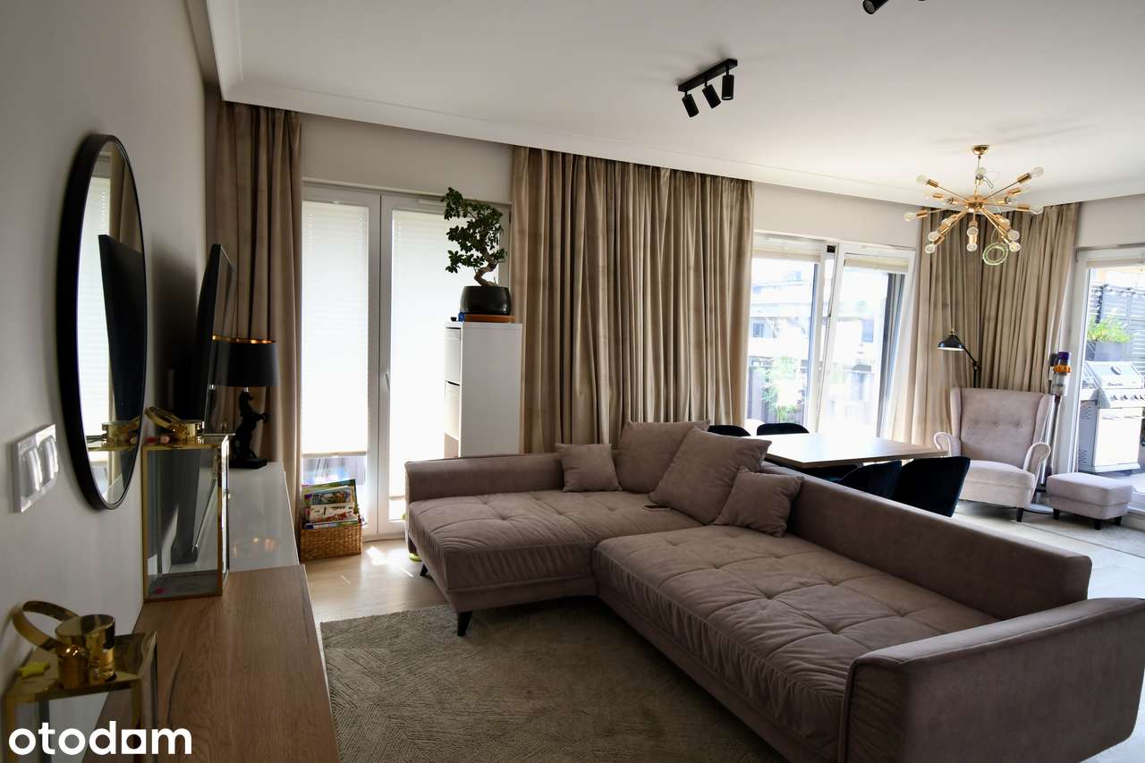 Wyjątkowe mieszkanie 85 m² + taras 50 m² z jacuzzi |Zielonki Residence