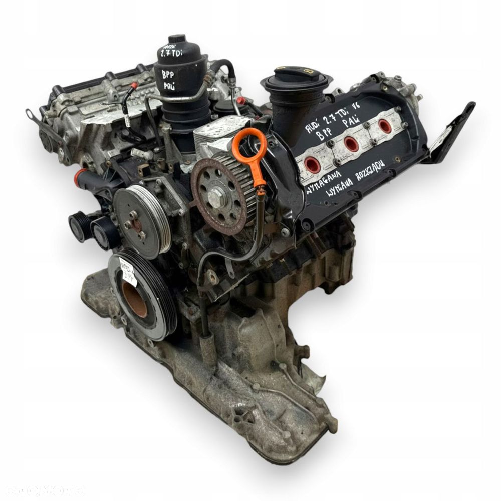 SILNIK BPP Audi A4 B7 A6 C6 2.7 TDI V6 180KM diesel kompletny 189 378km - 8