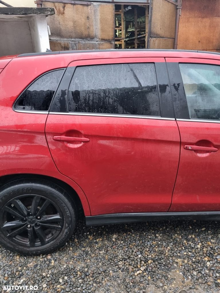 Usa Dreapta Spate Mitsubishi ASX Facelift 2012 2012 - 2015 SUV 4 Usi rosu (1150) - 1