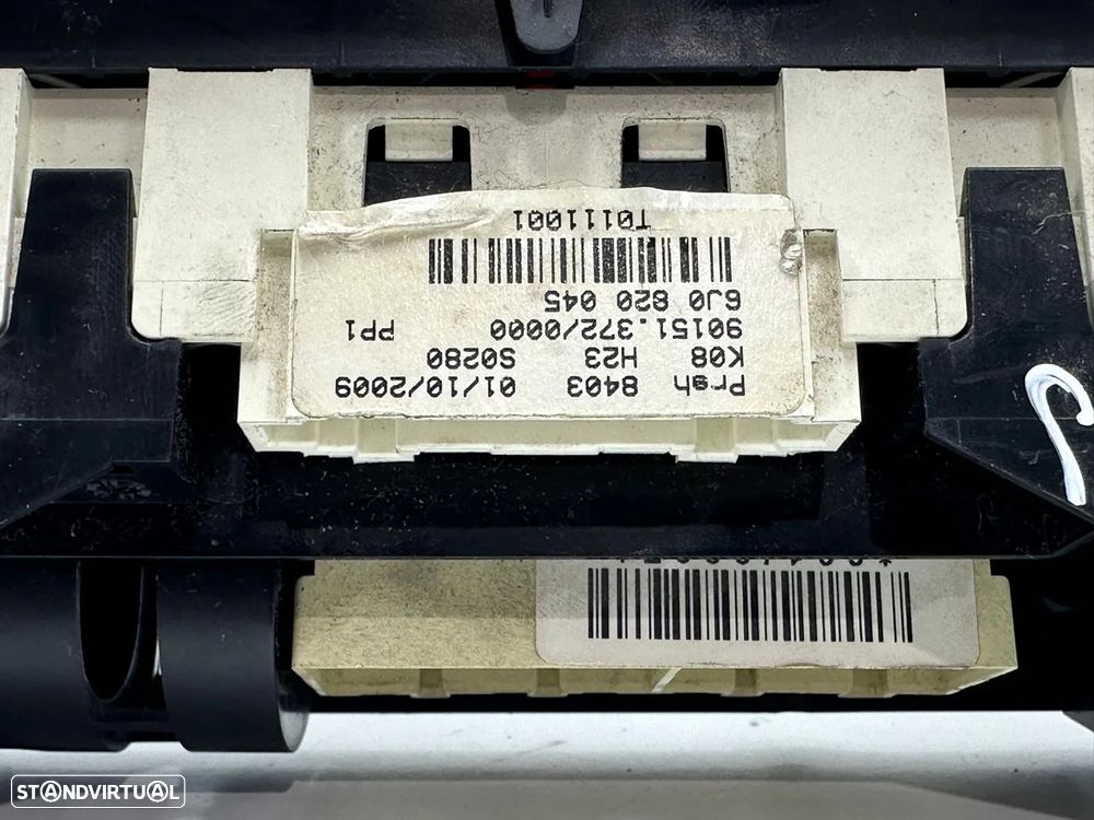 Comandos Ar Condicionado - Seat Ibiza 6J (2009) - 5