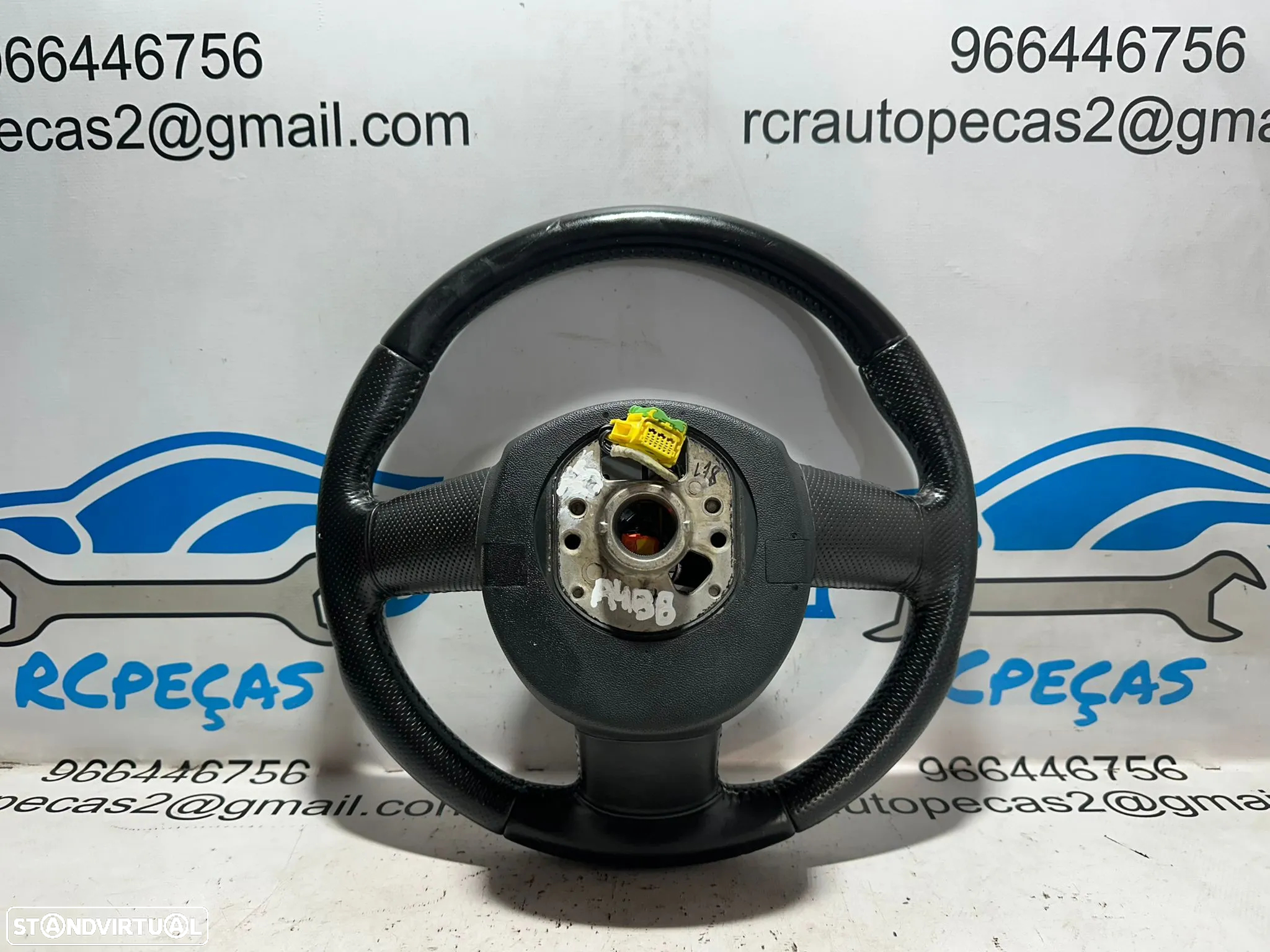 .Volante Airbag Multifunções Botões Original Pele Perfurada Audi A4 B8 SLine 2007 - 2015 - 5