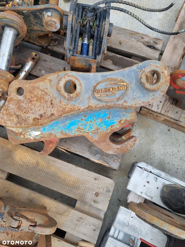 Szybkozłącze hydrauliczne Strickland 45mm do koparki koparka 6-10t ton 8 - 2