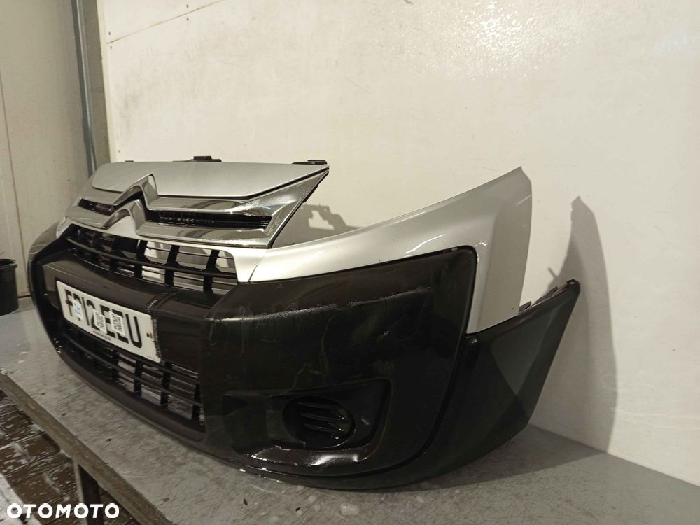 + ZDERZAK PRZÓD PRZEDNI CITROEN DISPATCH JUMPY PEUGEOT EXPERT 2 II LIFT FL EZRC SREBRNY - 2