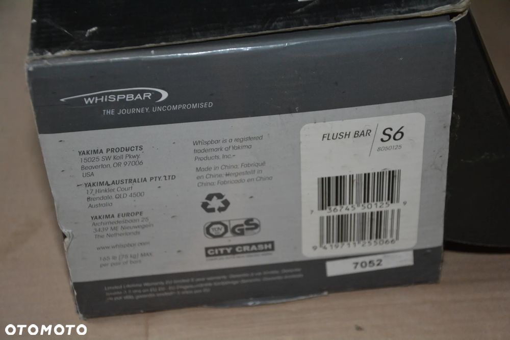 Whispbar Flush Bar S6 bagażnik dachowy - 3