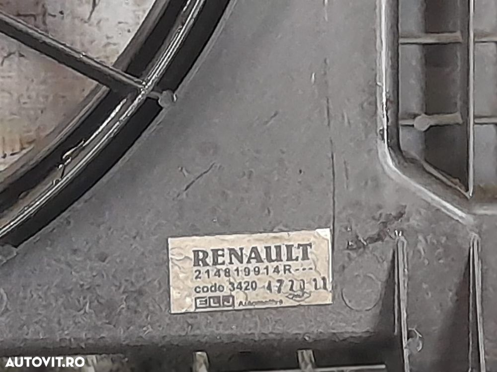 Electroventilator 214819914R 1.5 dci K9K898 Dacia Duster 1 [2010 - 20 - 3