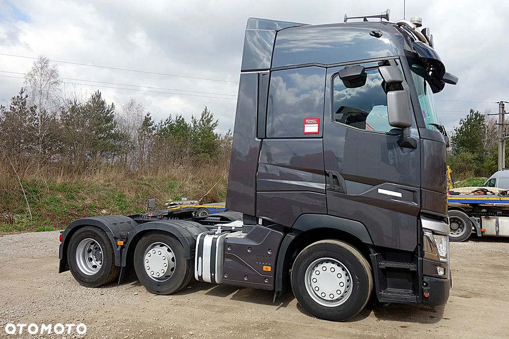 Renault GAMA T520 PUSCHER DMC 70T OŚ SKRĘTNA PODNOSZONA WYSOKA KABINA ALUFELGI KLIMA POSTOJOWA - 2