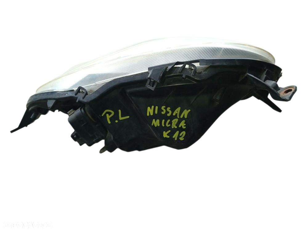 LAMPA LEWA PRZEDNIA NISSAN MICRA K12 - 2