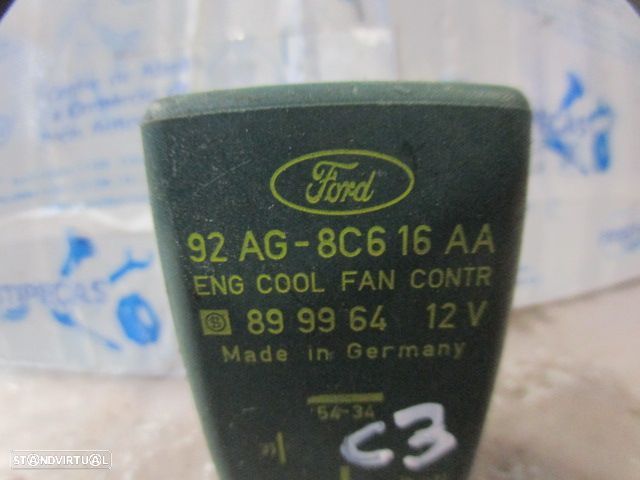 Modulo 92AG8C616AA FORD ESCORT 2000 1.6 90CV 5P AZUL Relé Do Ventilador - 3
