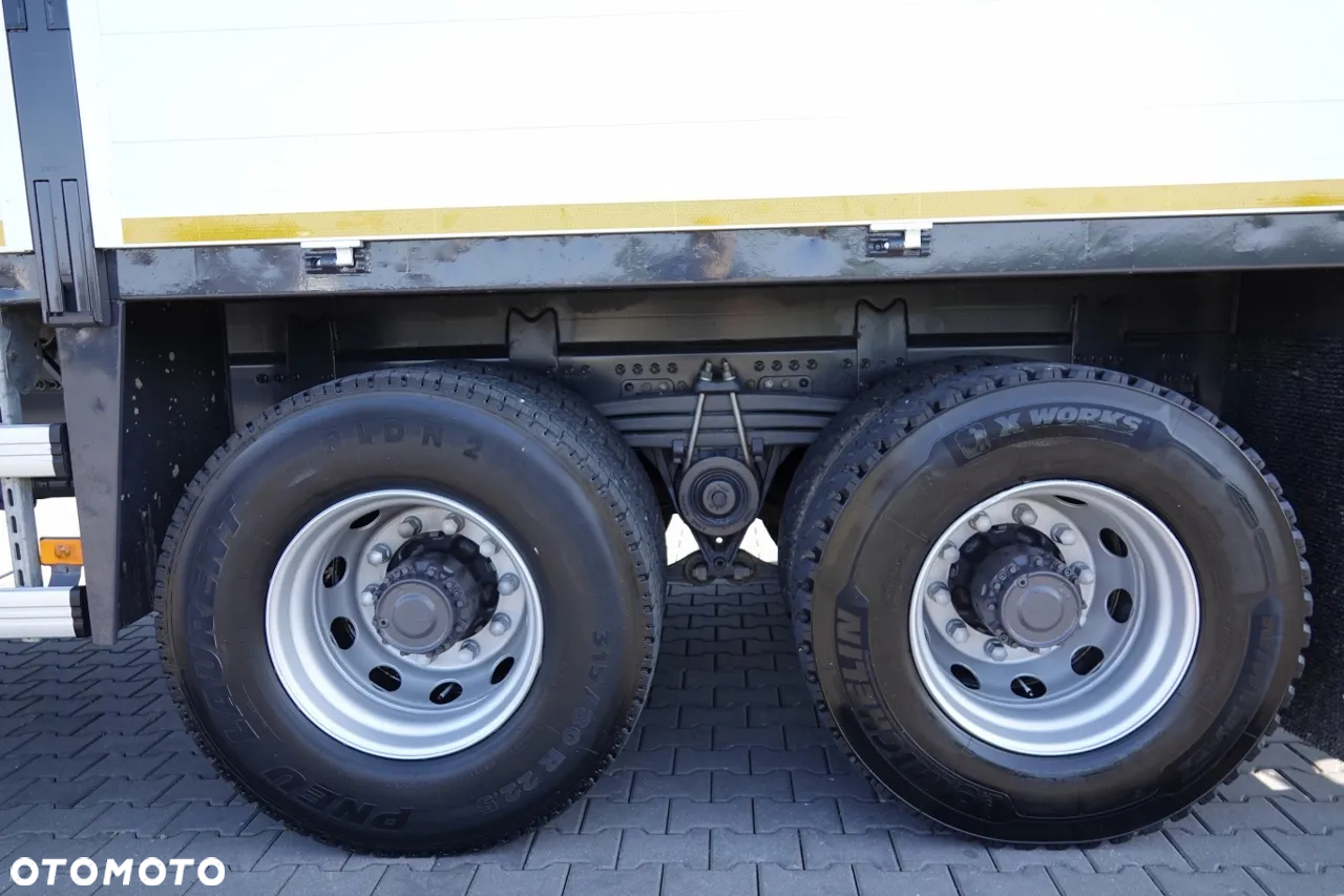 Renault C 380 / 6X4 / SKRZYNIOWY 6.4 M / + HDS FASSI F175A / MAX UDŹWIG 7 535 KG / WYSÓW 12.3 M / ROTATOR / STEROWANIE RADIOWE / OPONY 100 % / SPROWADZONY - 26