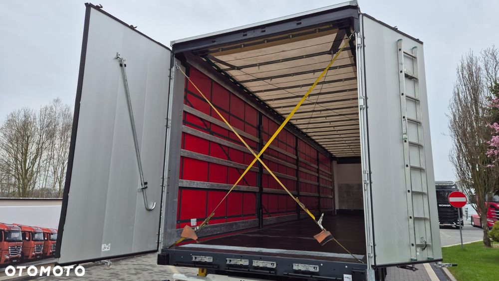 Wielton NACZEPA///FIRANKA///WIELTON///2023///WYSOKOŚĆ 2.82///DACH PODNOSZONY///CERTYFIKAT XL///OŚ PODNOSZONA///KOSZ PALETOWY///STAN BARDZO DOBRY - 19