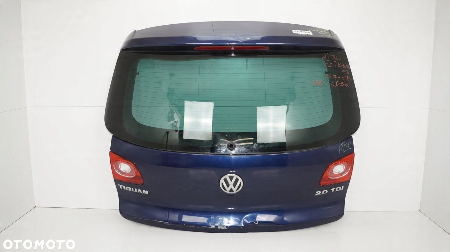 KLAPA BAGAŻNIKA TYŁ VW TIGUAN 5N 07-11R LD5Q - 1