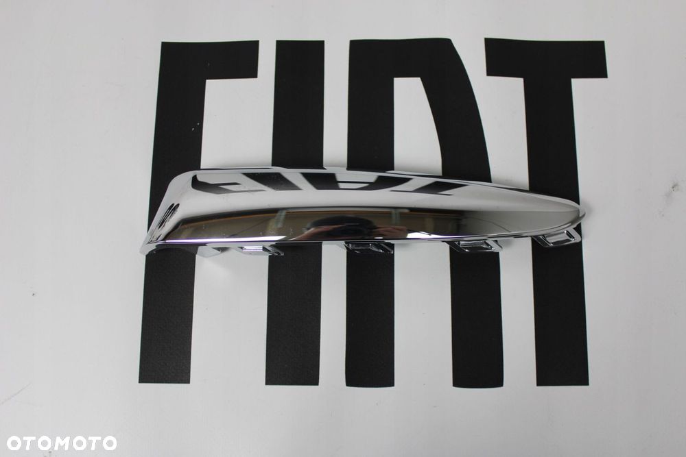 LEWA LISTWA PRZEDNIEGO ZDERZAKA FIAT 500 LIFT CHROM - 1