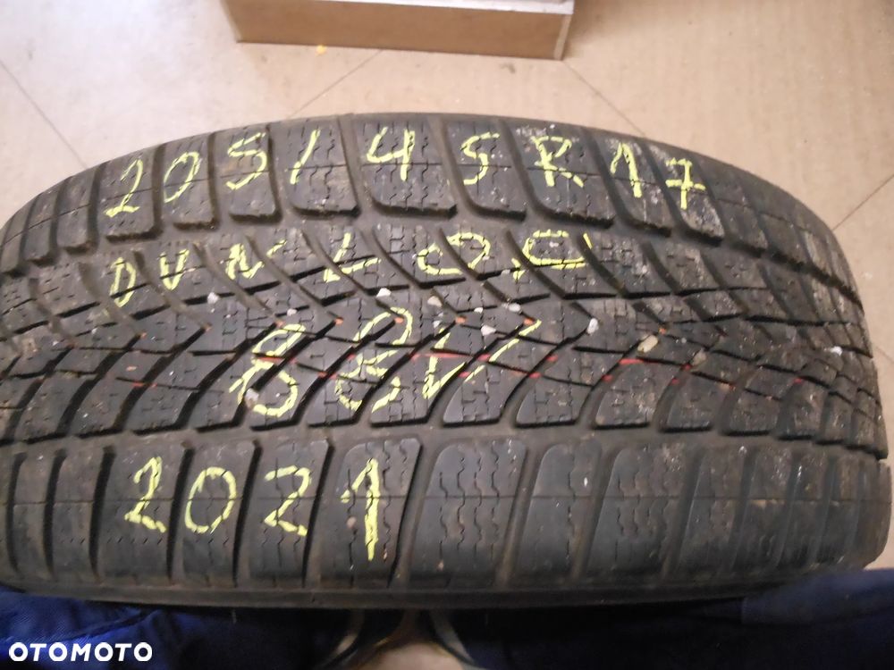 Opona pojedyńcza 205/45r17 dunlop sp winter sport 4d 7,7mm zima - 1