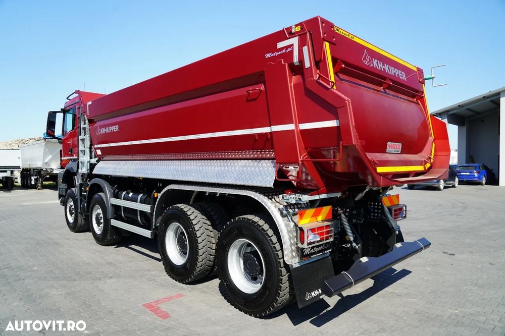 MAN TGS 41.480 / 8X6 / BASCULATOR / AUTOMAT / NOU-NOUȚ / ECHIPAMENTE FOARTE BOGATE / - 11