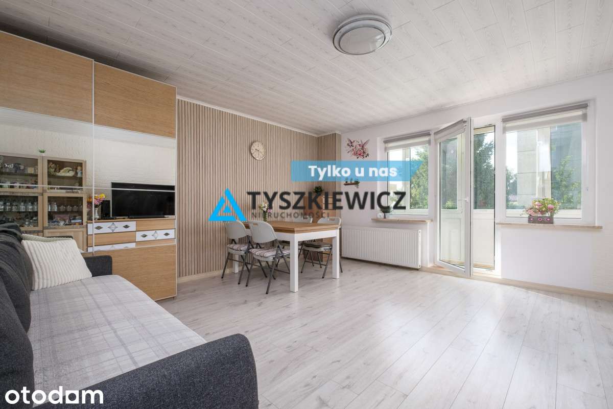 4 pokojowe z 73,90 M2 zabudowany balkon.