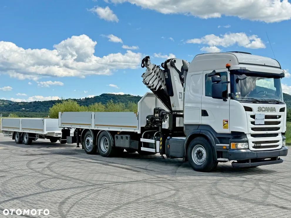 Scania R 440 * HIAB 422 E-6 HIPRO/PILOT+PRZYCZEPA / 6x4 - 3