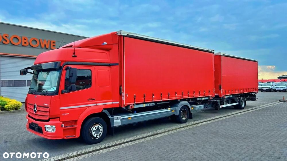 Mercedes-Benz ATEGO 1227 EURO 6 BDF FIRANKA PLANDEKA WYMIENNA ZABUDOWA - 1