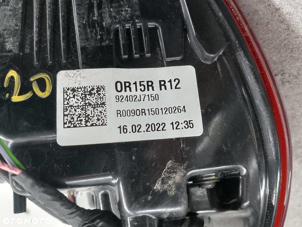 LAMPA TYLNA PRAWA KIA CEE'D III 92402J7150  J7924-18200 KOMBI - 7