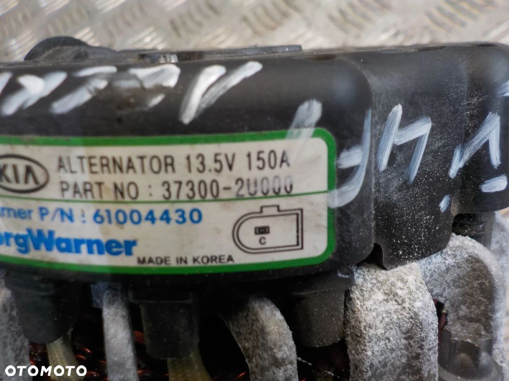 KIA OPTIMA IV LIFT 1.6 CRDI ALTERNATOR 37300-2U000 - 2