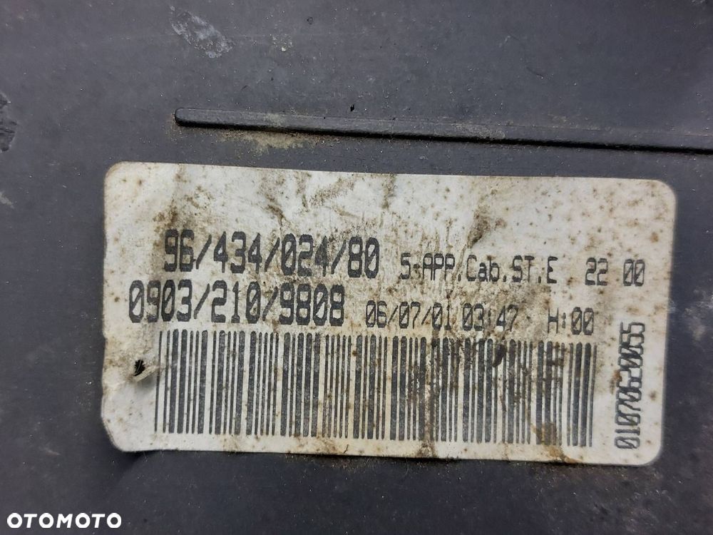 LICZNIK ZEGARY PEUGEOT 206 I CC 2.0 16V 9643402480 - 3