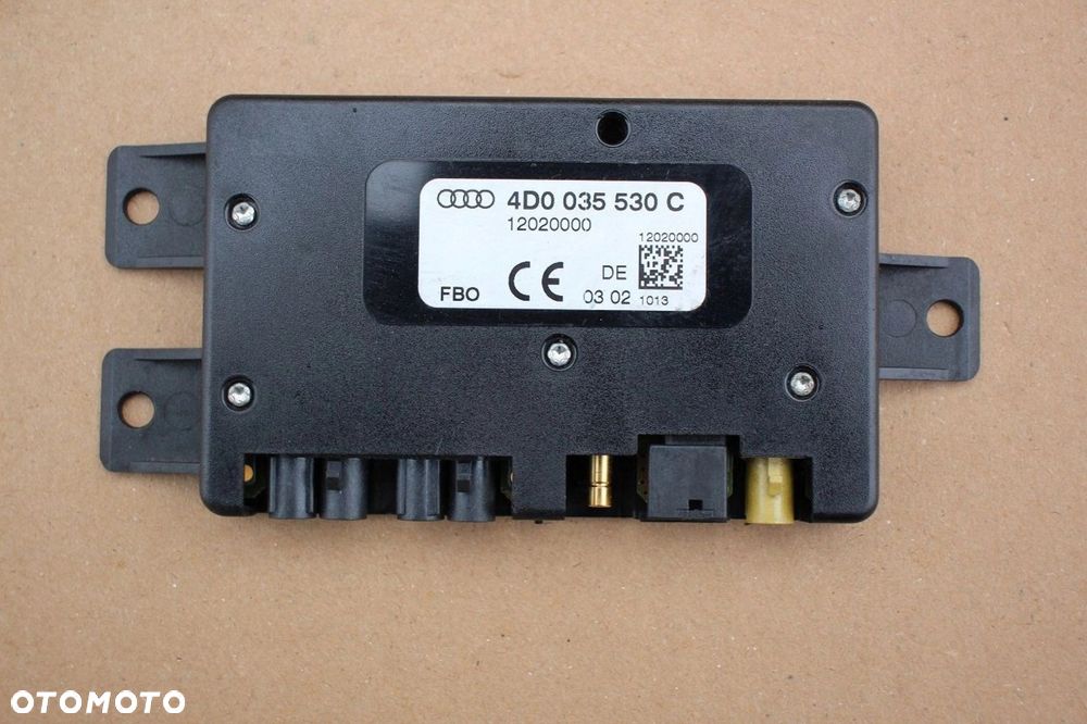 Wzmacniacz anteny AUDI A3 A4 A6 oryginalny 4D0035530C - 1